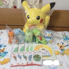 ポケモン 一番くじ 時計 ぬいぐるみ グラス ラストワン まとめ - メルカリ