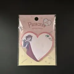 ディズニー　プリンセス　白雪姫　ハート型　ダイカット　付箋　30シート