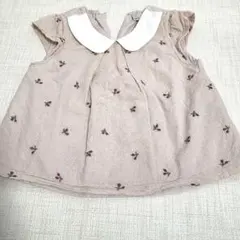 プティマイン　さくらんぼ柄　トップス　80