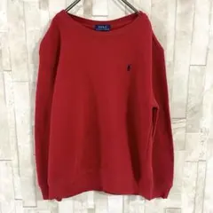 古着 ポロラルフローレン 長袖スウェット 130cm相当 ポニー刺繍