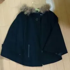 ファー ポンチョ