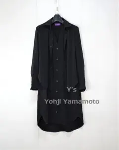 29601✨️ヨウジヤマモトプリュスノワール ロングジップパーカー