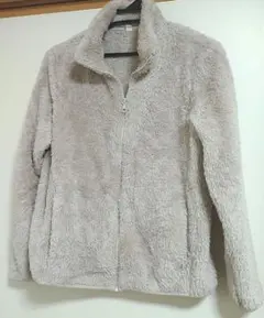 UNIQLOベージュ フリースジャケット Lサイズ