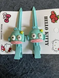 サンリオ ハンギョドン ヘアクリップ 2個セット♡