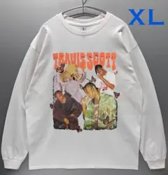 男女兼用 Travis Scott HIPHOPラップ トラヴィス 長袖 ロンt