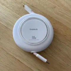 baseus 100W リトラクタブル充電ケーブル