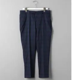ビューティー&ユース ecodear スリムテーパードパンツ M ネイビー