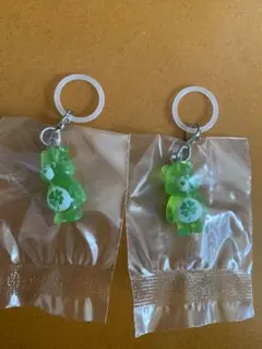 ケアベア めじるし アクセサリー 緑