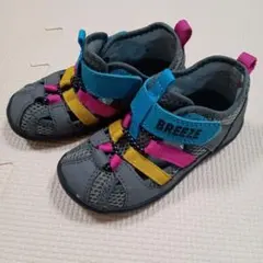 美品】ブリーズ×イフミー 15.0㌢ コラボサンダル 水陸両用ウォーターシューズ
