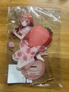 五等分の花嫁　中野五月 いちごルームウェア BIGアクリルスタンド