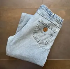 36×36　carhartt カーハート　デニム　アイスウォッシュ　裏地あり
