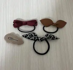 ヘアゴム オシャレ 髪ゴム　ピン