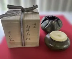 茶道具　平安祥雲造　割蓋茶器　蓋裏早梅鴛鴦蒔絵　共箱 茶道具 平安祥雲造 割蓋茶器 蓋裏早梅鴛鴦蒔絵 共箱 - メルカリ