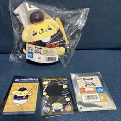 サンリオ　侍ジャパン　タイトーくじ　C賞 G賞　ポムポムプリン