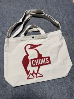 t*k様 CHUMS チャムス　トートバッグ 帆布　アイボリー　生成色
