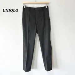 良品✨ ユニクロ　EZY アンクルパンツ　テーパード　ウエストゴム　グレー