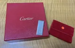 ♡Cartier カルティエ マネークリップ マスト ロゴ シルバー メタルのサムネイル