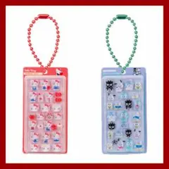 サンリオ　ボンボンドロップミニチュアチャーム　ガチャガチャ　キティ　はぴだんぶい