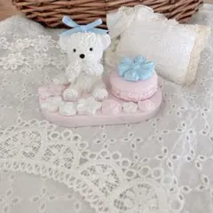 マカロンくまさん♡アロマストーン♡インテリア