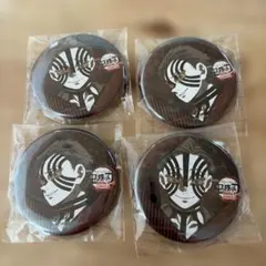 鬼滅の刃 ufotable dining 猗窩座　缶バッジ 4個セット