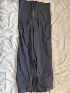 ユニクロ　スマートアンクルパンツ　グレンチャック　グレー　S