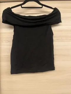 theory オフショルダー ブラック Tシャツ S