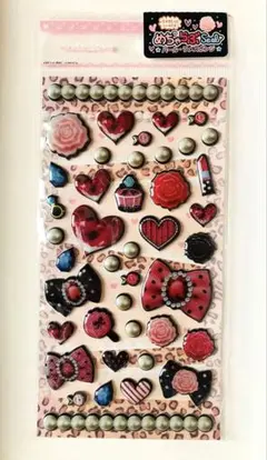 平成レトロ　当時物　姫ギャルシール　姫系　キラキラシール　ぷっくり　シール レア