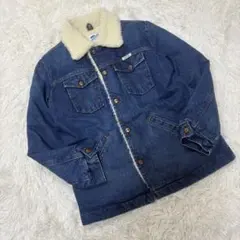 ラングラー　ボア　ランチコート　Gジャン　M 濃紺　レディース