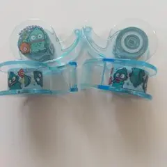 サンリオ　ハンギョドン　マスキングテープ4個/ミニテープ/カッター付2017年製のサムネイル