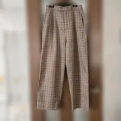 エヘカソポ　ブラウン系チェックパンツのサムネイル