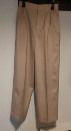 マルティニーク　ベージュ ゴムウエスト スラックス