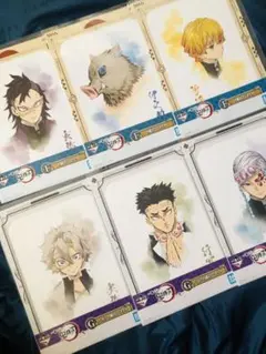 鬼滅の刃　弍　一番くじ　台紙付きミニポスター　ポスター BANDAI