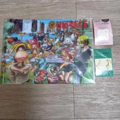 ワンピースのクリァーファイルとうつし金時絵