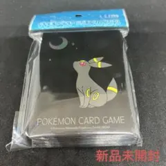ポケモン デッキシールド スリーブ 月明かりとブラッキー - メルカリ