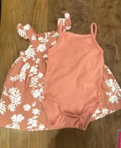 PETIT BATEAU アロハ　ワンピース　12m/74㎝　　1歳