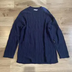 【美品】TOMORROWLAND tricot 綿100% 洗えるケーブルニットのサムネイル