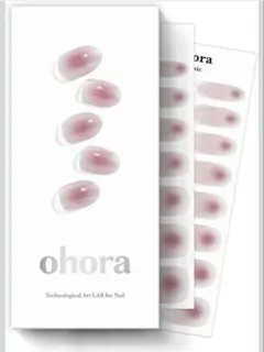 ohora オホーラ ジェルネイルシール N GLOW BLUSH チークネイル
