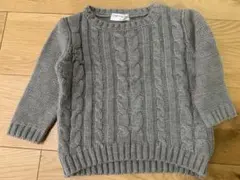 CORNHOUSE グレー　セーター90サイズ