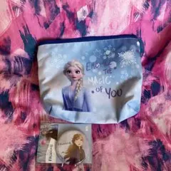 【新品】アナ雪 ポーチとカンパッチ