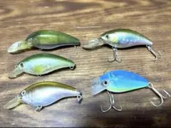 ディープクランクセット売り　ワイルドハンチ　コンバットクランク　IKクランク エバーグリーン コンバットクランク 400【1】 - 【バス・トラウト