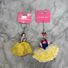 白雪姫 キーホルダー 2点セット 東京ディズニーリゾート