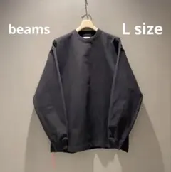 【新品】beams Japanビームス　ヘビーウェイト　ロンT 黒L