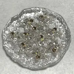 ハンドメイド 素材 カボション パーツ 星 シルバー レジン ピアス イヤリング