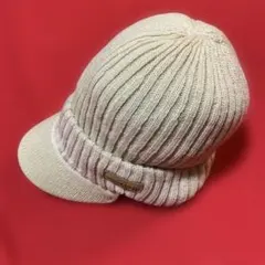 mont-bell ニットキャップ つば付き ベージュのサムネイル