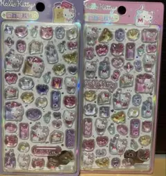 あ*K様 3Dぷくぷくシール キティちゃん