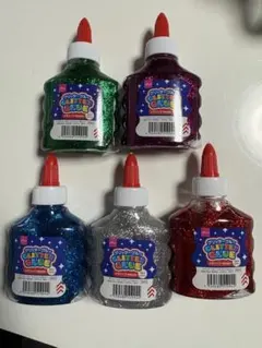 DAISO グリッターグルー 5色セットのサムネイル