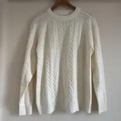 【新品未使用】URBAN RESEARCH DOORS ケーブルニットセーター