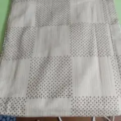 格子模様綿 着物