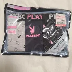 PLAYBOY スタンダードショーツ 3枚組 Mサイズ