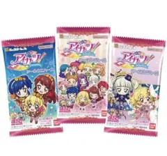 にふぉるめーしょん アイカツ シールウエハース 星宮いちご 紅林珠璃 冴草きい